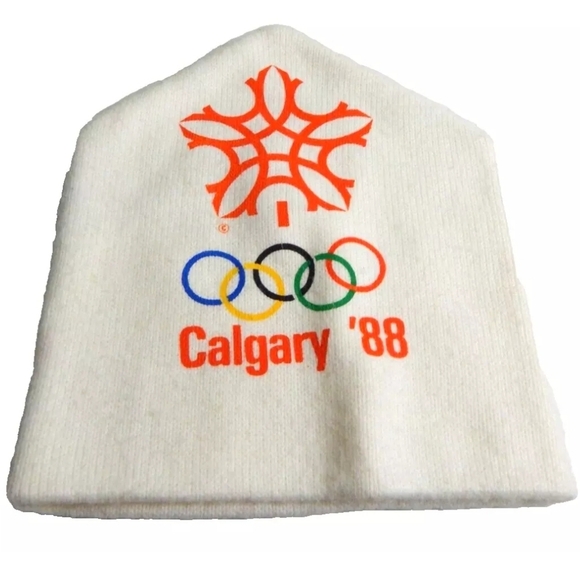 1988 Calgary Olympics Beanie Toque - Picture 1 of 3